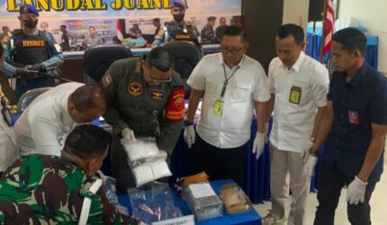 Gagalkan Penyelundupan, Bea Cukai dan Satgaspam Juanda Amankan Narkotika